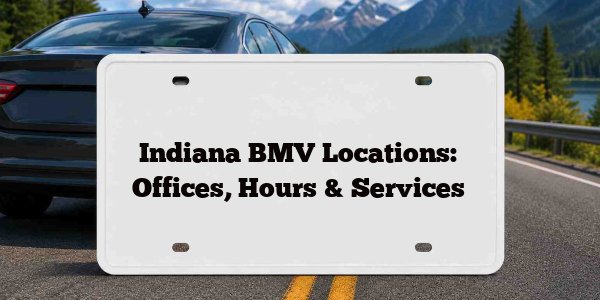 Indiana BMV Locations: Offices, Hours & Services