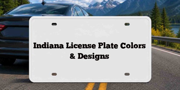 Indiana License Plate Colors & Designs