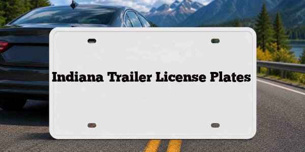 Indiana Trailer License Plates